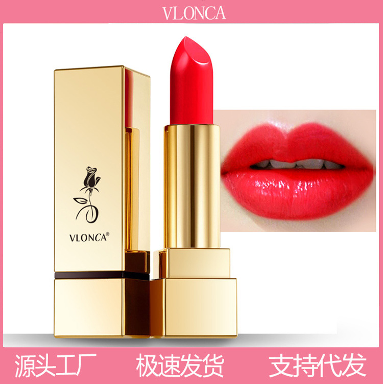 薇羅尼卡小金管不易暈染口紅潤唇溫變色唇膏OEM代工廠