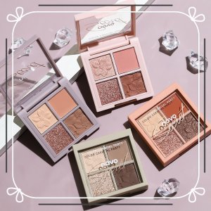 NOVO櫻花物語(yǔ)四色眼影oem代加工