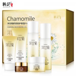 韓紀(jì)洋甘菊舒緩修護(hù)保濕六件套OEM代加工