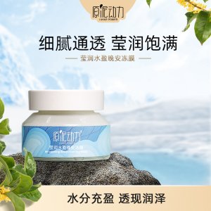 原泥動力凝脂補(bǔ)水保濕晚安凍膜OEM代加工