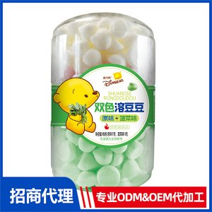 雙色溶豆豆OEM代工 溶豆豆貼牌定制