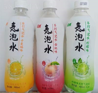 啟虎蘇打氣泡水480ml碳酸飲料招商代理商超貨源批發(fā)OEM代加工