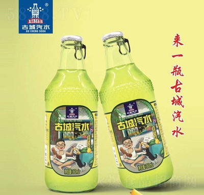 古城汽水菠蘿口味碳酸飲料360毫升OEM代加工