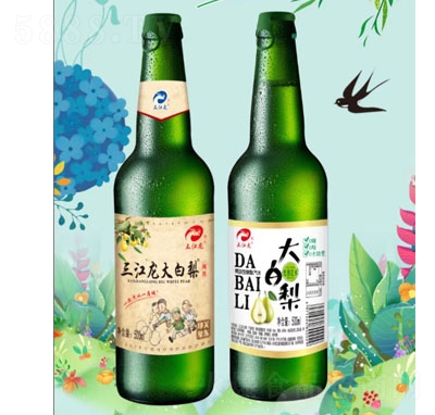 三江龍大白梨碳酸飲料汽水500mlOEM代加工
