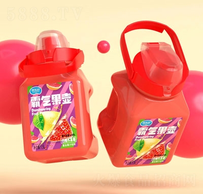 霸氣果壺西柚草莓復(fù)合果汁飲料OEM代加工