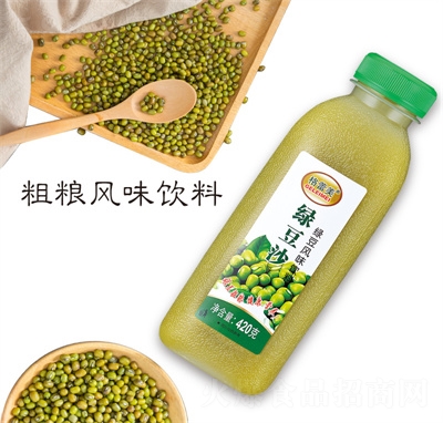 格蕾美粗糧系列風(fēng)味飲料綠豆沙420gOEM代加工
