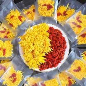 徽源菊花枸杞茶金絲皇菊OEM代加工 徽源菊花枸杞茶金絲皇菊OEM代加工