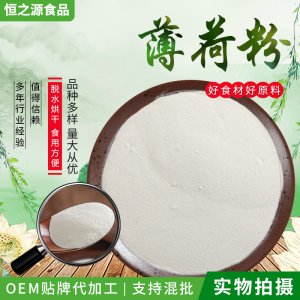 薄荷粉 壓片糖果固體飲料使用原料 速溶薄荷粉食品級(jí)水溶性薄荷粉