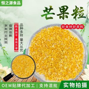 芒果粒散裝水果丁芒果脆粒 烘焙原料芒果粉水果丁 凍干芒果丁
