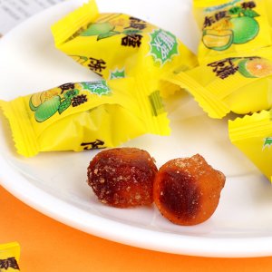 廠(chǎng)家直銷(xiāo) 陳皮軟糖 爆漿糖果 零食現(xiàn)貨批發(fā) 可貼 可代