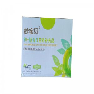 妙寶貝鋅+復(fù)合B營養(yǎng)補充品輔食營養(yǎng)素30袋