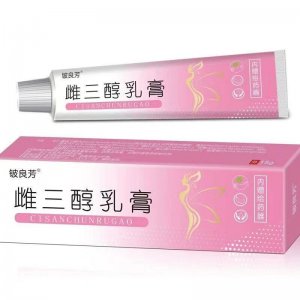 鈹良芳雌三醇軟膏乳膏雌素激更年期私處外用雌性栓補充15g