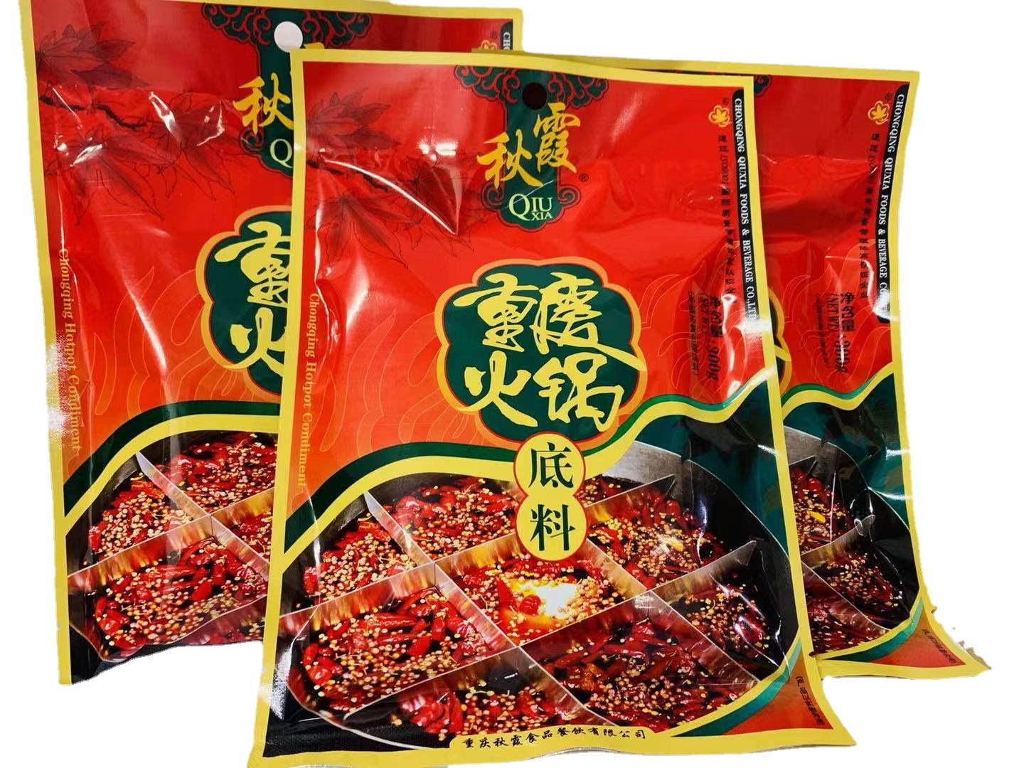 批發(fā) 秋霞正宗重慶火鍋底料150g300g袋裝家用麻辣燙串串四川特產(chǎn)OEM代加工