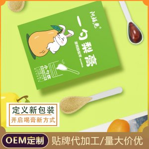 一勺梨膏 爆款網(wǎng)紅秋梨膏枇杷秋梨膏梨膏糖現(xiàn)貨批發(fā)一件代發(fā)