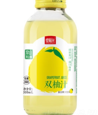 雙柚汁復(fù)合果汁飲料310ml（瓶裝）OEM代加工
