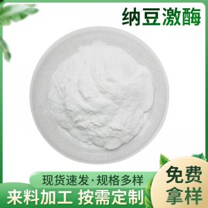 納豆激酶20000FU g水溶性納豆發(fā)酵提取物100g 袋枯草桿菌蛋白酶