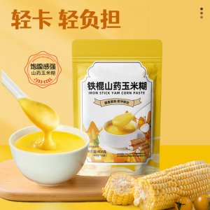 鐵棍山藥玉米糊家用早餐富菓樂山藥玉米糊工廠直銷400克代餐