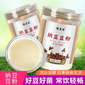 納豆豆粉即食早餐凍干粉250g家用沖飲方便速食納豆粉豆?jié){廠家貨源