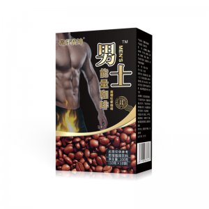 能量咖啡 男士人參復(fù)合肽固體飲料定制 黃精牡蠣速溶黑咖啡代加工