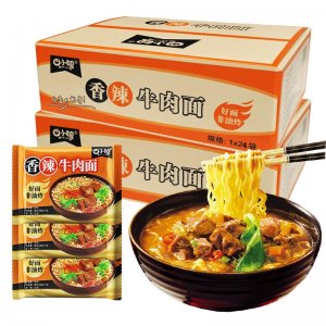 四小姐紅燒牛肉面袋裝方便面OEM代加工