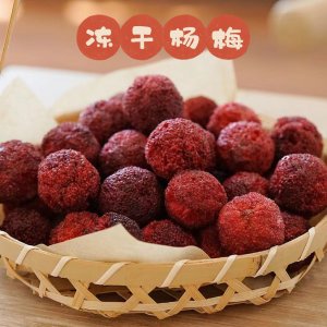 FD凍干楊梅干 加糖楊梅脆500g散裝水果干健康零食 散裝批發(fā)水果茶