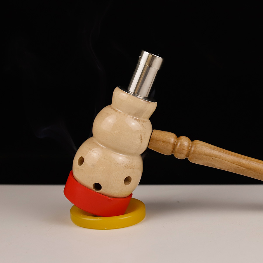 實木制香薰葫蘆灸具OEM代加工