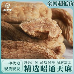 云南昭通深山天麻 500克晾曬新貨飄香干貨新鮮滋補(bǔ)大天麻代打粉