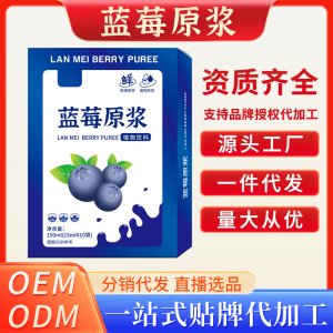 藍(lán)莓原漿OEM代加工