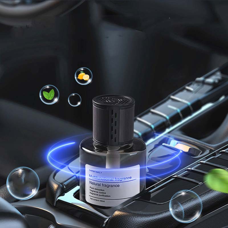 大容量車載香薰無火香薰高檔男士車內(nèi)擺件香氛清新劑