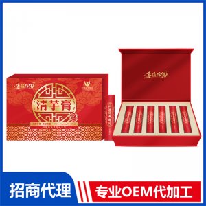 清芋膏盒裝30袋OEM代加工 膏滋貼牌定制專業(yè)工廠