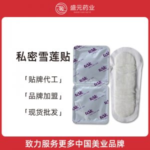 雪蓮貼護(hù)墊貼牌代工女性私密護(hù)理oem廠家私處保養(yǎng)私護(hù)草本雪蓮貼
