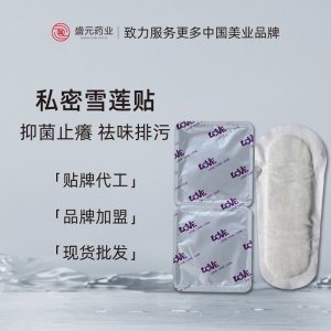 私密護(hù)墊雪蓮貼批發(fā)女性私密護(hù)理廠家私處?kù)町愇端阶o(hù)草本雪蓮貼