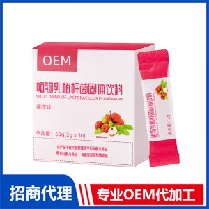 植物乳植桿菌固體飲料OEM代加工 益生菌貼牌加工源頭工廠(chǎng)