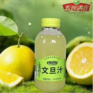 五谷滿倉文旦汁300mlOEM代加工 果汁貼牌加工定制源頭廠家
