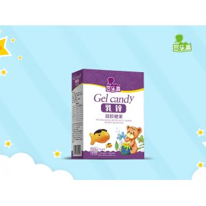 乳鋅凝膠糖果 紙盒裝OEM/ODM貼牌代加工批發(fā)定制