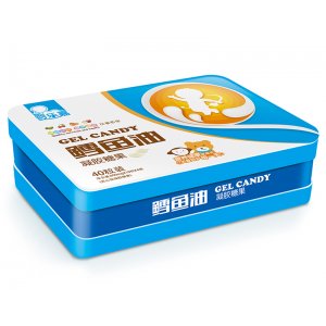 鱈魚油凝膠糖果鐵盒裝OEM/ODM貼牌代加工批發(fā)定制