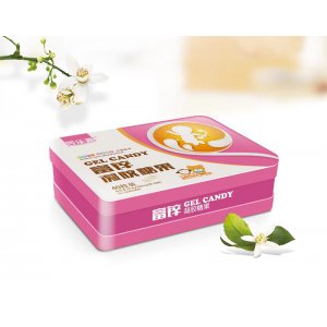 富鋅凝膠糖果 鐵盒裝OEM/ODM貼牌代加工批發(fā)定制