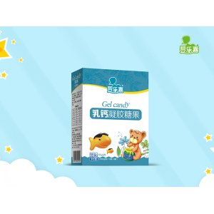 乳鈣凝膠糖果 紙盒裝OEM/ODM貼牌代加工批發(fā)定制