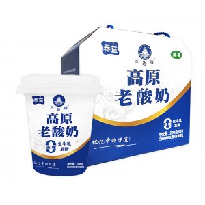 三邊牌高原老酸奶 OEM/ODM貼牌代加工批發(fā)定制源頭廠家